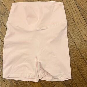 Agent 84 Women's Pink High-Waisted scrunch booty Shorts